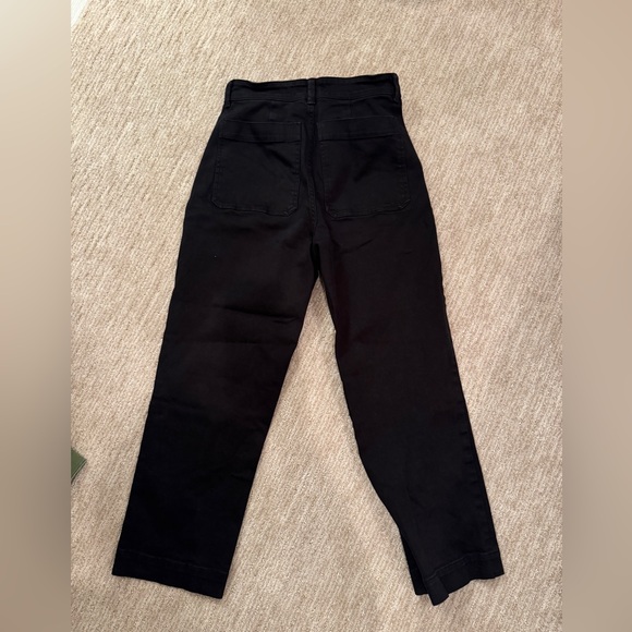 NWOT Everlane Straight Leg Crop - Black - Picture 4 of 6